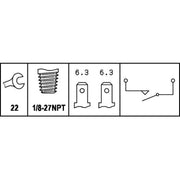 Hella Brake Light Switch fits Austin Princess 1976-1978