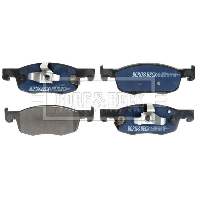 Borg & Beck Front Brake Vented Discs & Pads fits Toyota Yaris 2024 on 1.5
