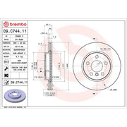 Brembo Front & Rear Brake Discs & Pads fits Mini Mini 2015 on