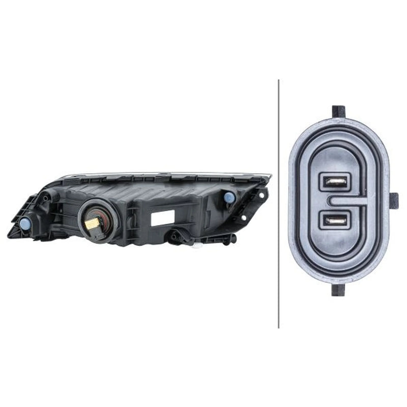 Hella Front Left Fog Light H8 fits Skoda Superb III 2015-2024