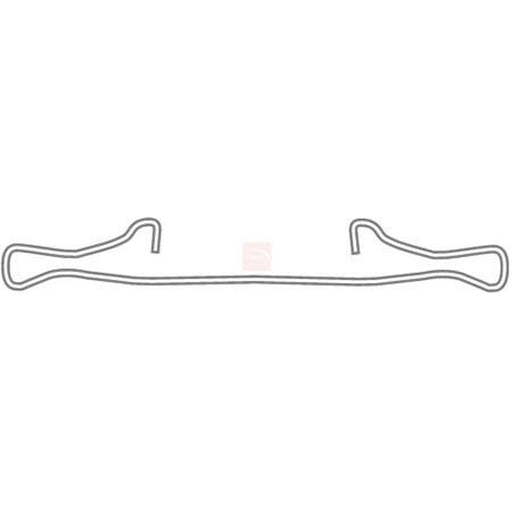 Apec Brake Pad Accessory Fitting Kit Front fits Alfa Romeo 145 1995-2001