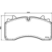 DON Brake Pad Set