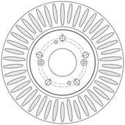 Borg & Beck Front & Rear Brake Discs & Pads fits Honda Fr-V 2005-2009 2.2