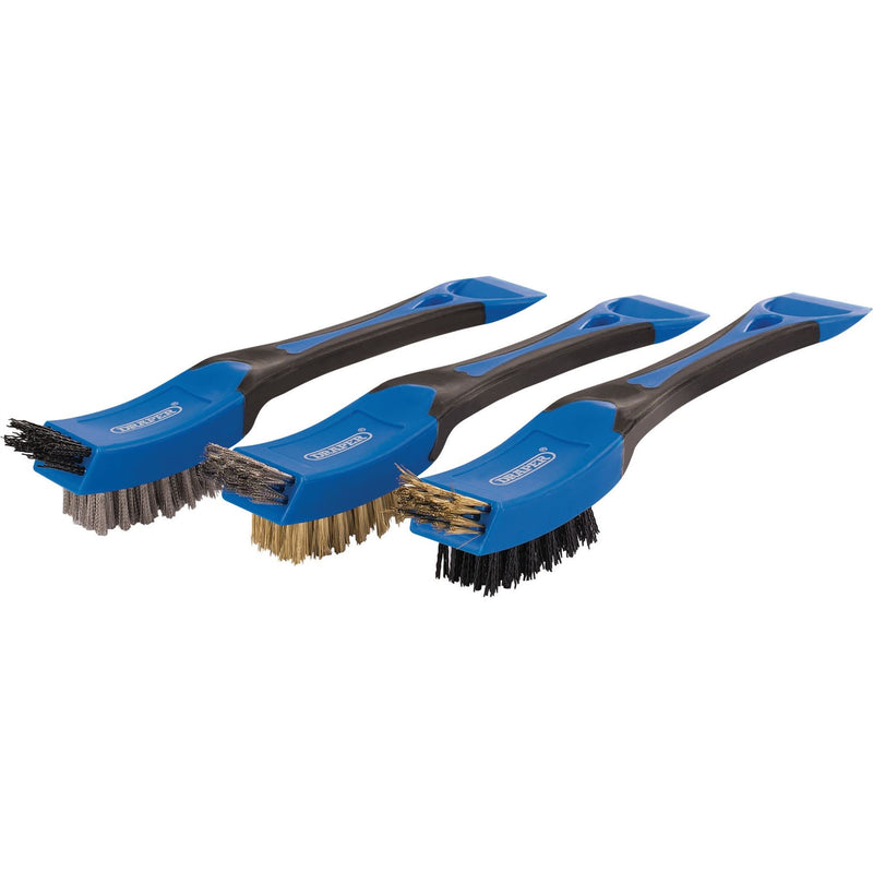 Draper Mini Wide Head Brush Set (3 Piece) 17186 Draper - Dynamic Drive