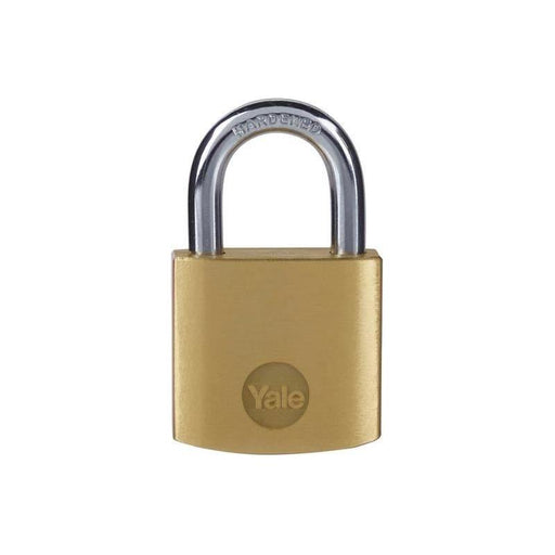 Yale Locks Brass Padlock 30mm Yale Locks - NN4 Online