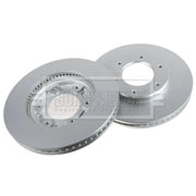 Borg & Beck Front Brake Vented Discs & Pads fits Toyota Hiace IV 1995-2004 2.4