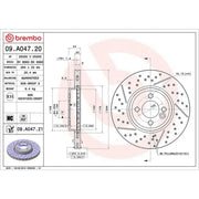 Brembo Front / & Rear / Brake Discs & Pads fits Mini Mini 2006-2012