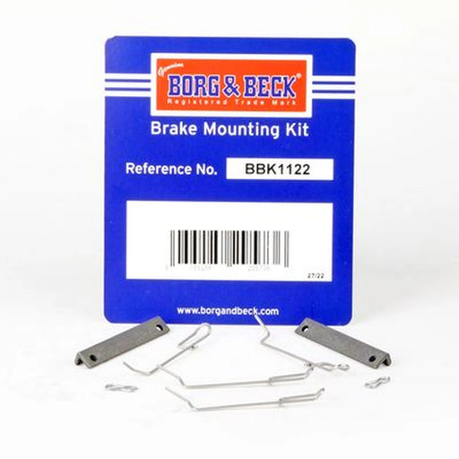 Borg & Beck Brake Pad Accessory Fitting Kit Front BBK1122