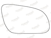 Summit Stick-On Standard Mirror Glass fits Audi A8 02 to 08 RHS Summit - Bars 4 Cars