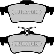 Juratek Rear Brake Solid Discs & Pads fits Ford Focus III 2015-2018 2.3