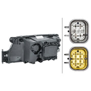 Hella Headlight Headlamp PY21W Right fits Man Tgs I 2006-2021