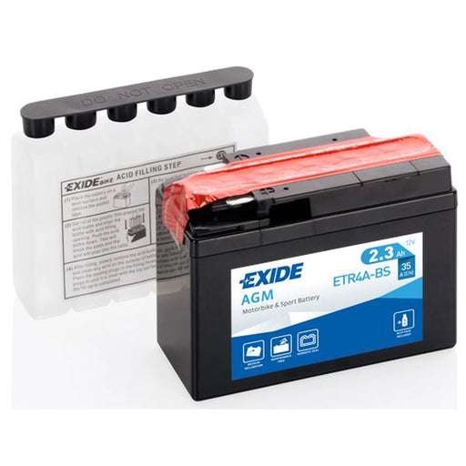 Exide Battery 12V 2Ah 35A ETR4A-BS