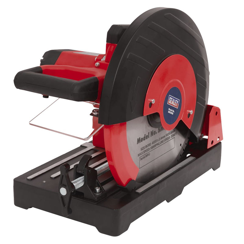 Sealey Cut-Off Machine355mm 230V with Blade SM355B Sealey - Dynamic Drive