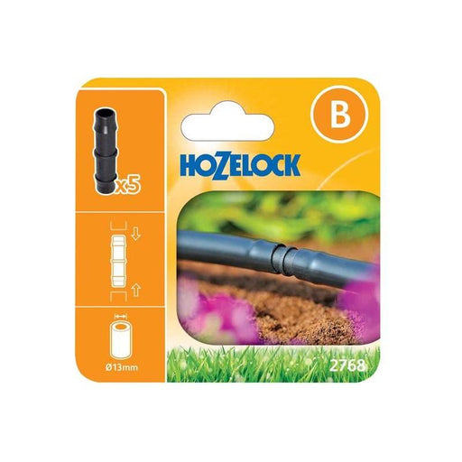 Hozelock 2768 Straight Connector 13mm (Pack 5) Hozelock - NN4 Online