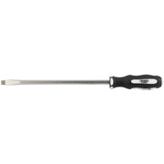 Draper 'Pound Thru' Plain Slot Soft Grip Screwdriver, 10 x 250mm 35186 Draper - Dynamic Drive