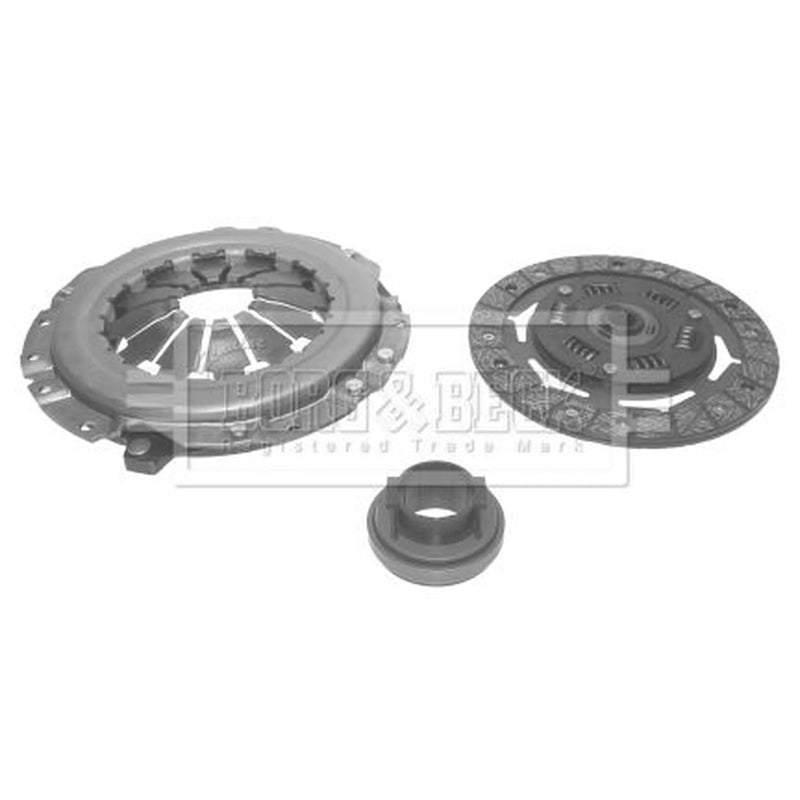 Borg & Beck Clutch Kit Set 3pc 190mm HK9557