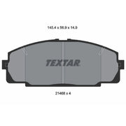 Textar Front Brake Pad Set 2146801