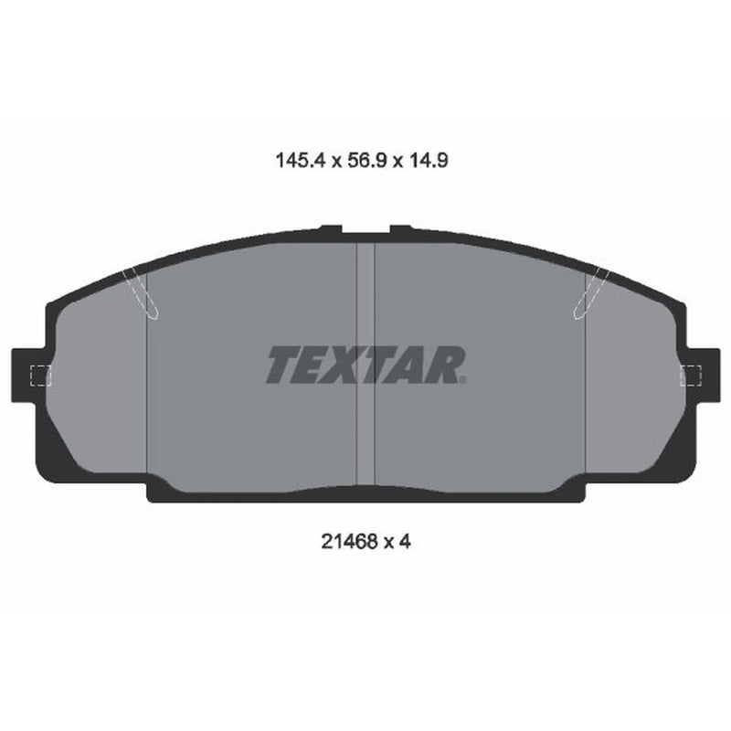 Textar Front Brake Pad Set 2146801