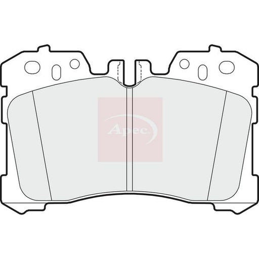 Apec Front Brake Pad Set fits Lexus Ls 2006-2007