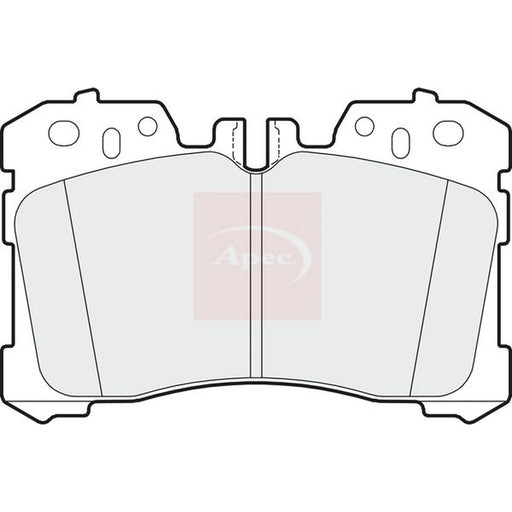Apec Front Brake Pad Set PAD1622