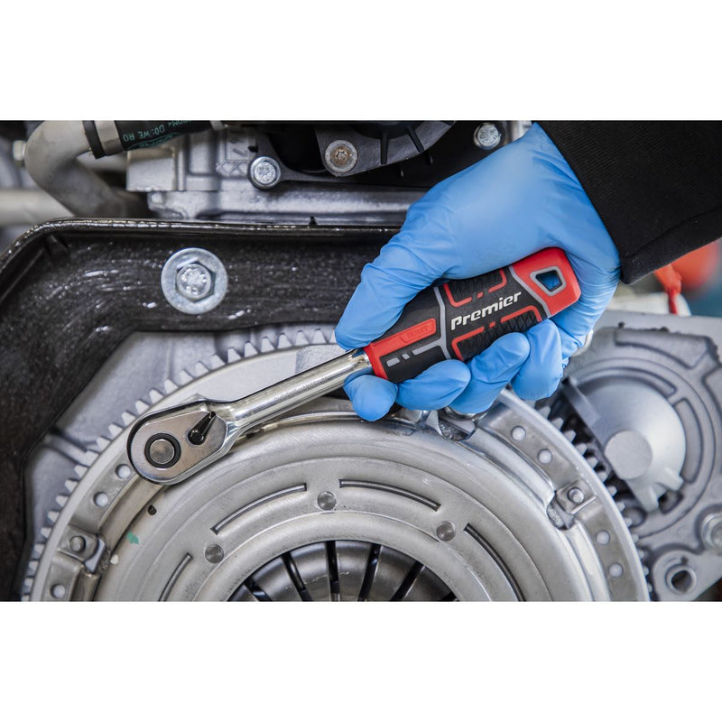 Sealey Premier Premier Ratchet Wrench with Flip Reverse 3/8"Sq Drive AK8935 Sealey Premier - Dynamic Drive