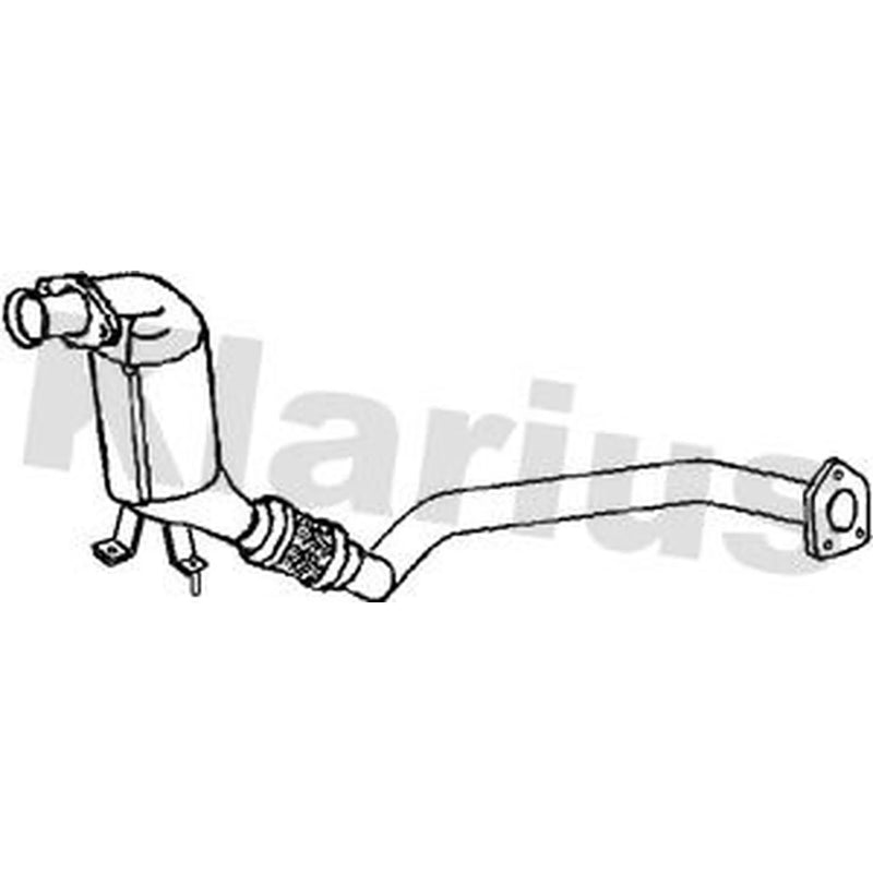 Klarius Catalyst Type Approved With Pipe fits BMW 3 1998-2006