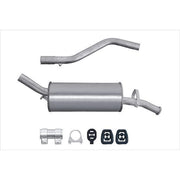 Hella End Silencer Rear fits Autobianchi Y10 1987-1995 1.0