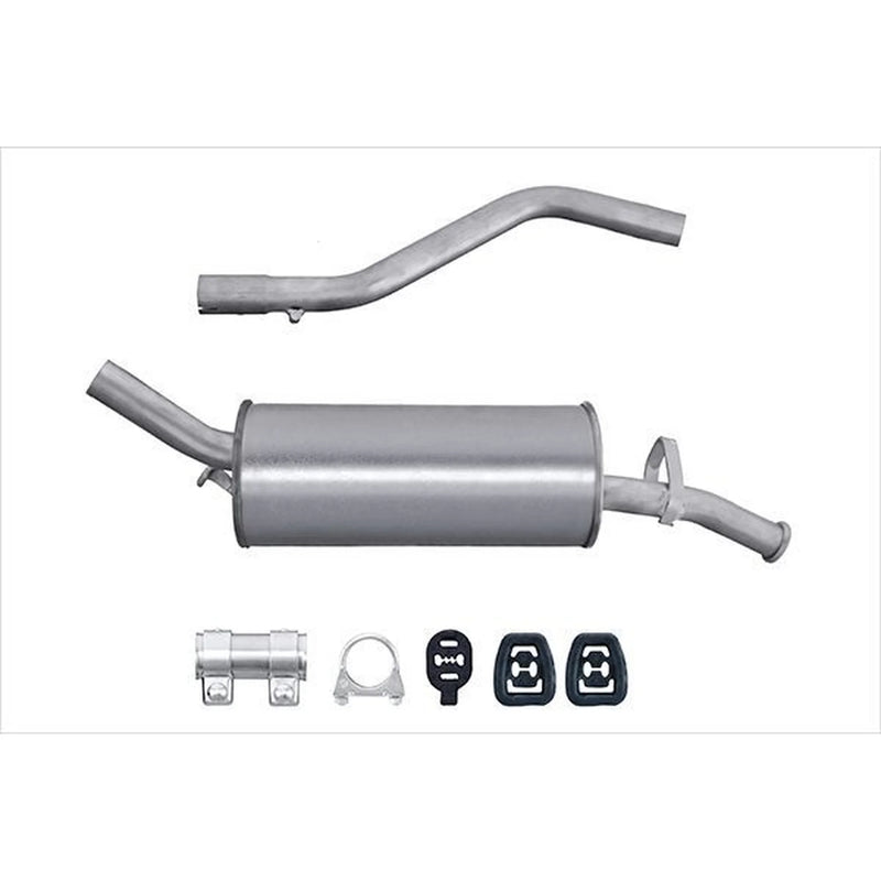 Hella End Silencer Rear fits Autobianchi Y10 1987-1995 1.0