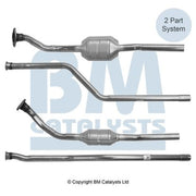 BM Catalysts Homologated Diesel Cat fits Citroën Xsara 1998-2005 1.9