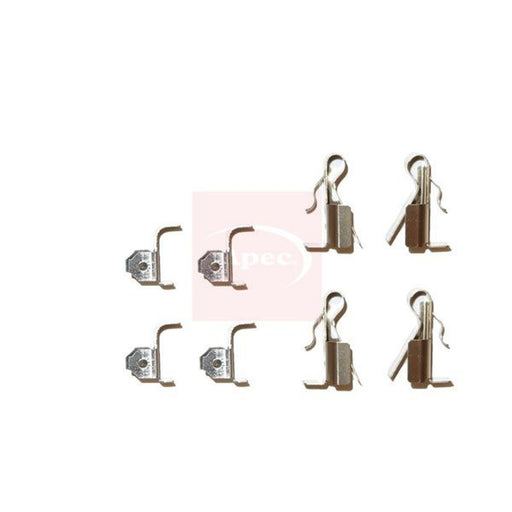 Apec Brake Pad Accessory Fitting Kit Rear fits Mitsubishi Colt 1988-1992 1.6 1.8