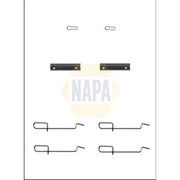 NAPA Brake Pad Accessory Fitting Kit Rear fits Citroën Saxo 1996-2004 1.6