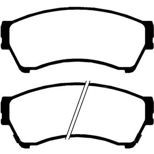 Abtex Front Brake Pad Set fits Mazda 6 2007-2013 1.8 2.0 2.2 2.5