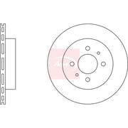 Apec Front Brake Vented Discs & Pads fits Suzuki Ignis I 2000-2005 1.3 1.5