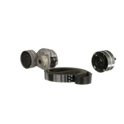 Gates V-Ribbed Belt Set fits Daf Cf 85 2005-2020 85.360 85.410 85.460 85.510