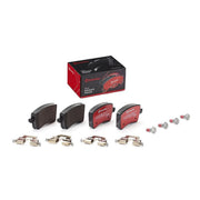 Brembo 4 x Rear Brake Pad Set fits Audi A4 Allroad B8 2009-2016 2.0 3.0