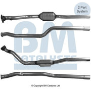 BM Catalysts Homologated Petrol Cat fits Citroën Xantia 1995-2003 1.8