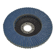 Sealey Flap Disc Zirconium 100mm 16mm Bore 80Grit FD10080 Sealey  - Dynamic Drive