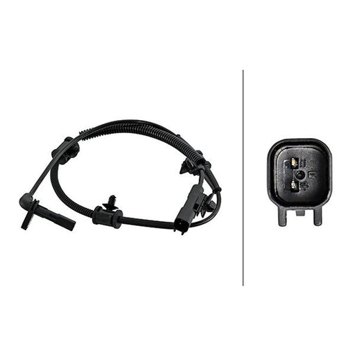 Hella ABS Wheel Speed Sensor Front fits Chevrolet Malibu 2012 on 2.0 2.4