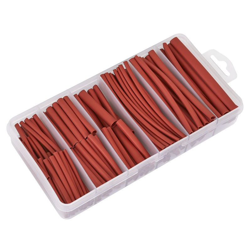 Sealey Heat Shrink Tubing Assortment 50 & 100mm 180pc - Red HST501R Sealey - Dynamic Drive