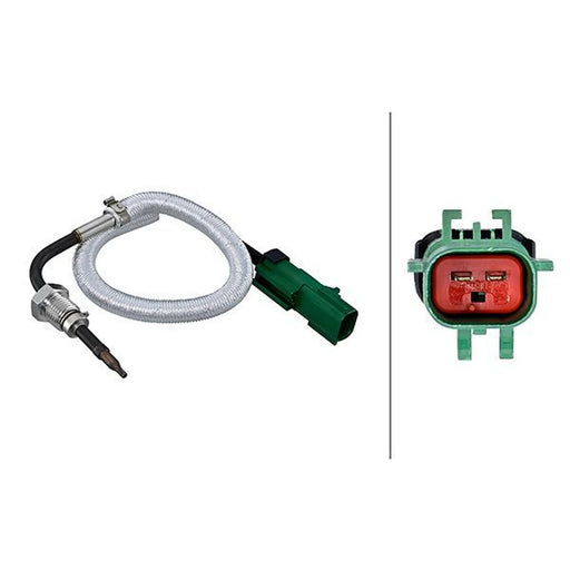 Hella Exhaust Gas Temperature Sensor fits Jeep Grand Cherokee 2013 on 3.0