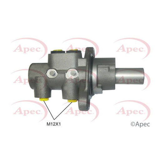 Apec Brake Master Cylinder Hydraulic Assembly fits Alfa Romeo Mito 2008-2018