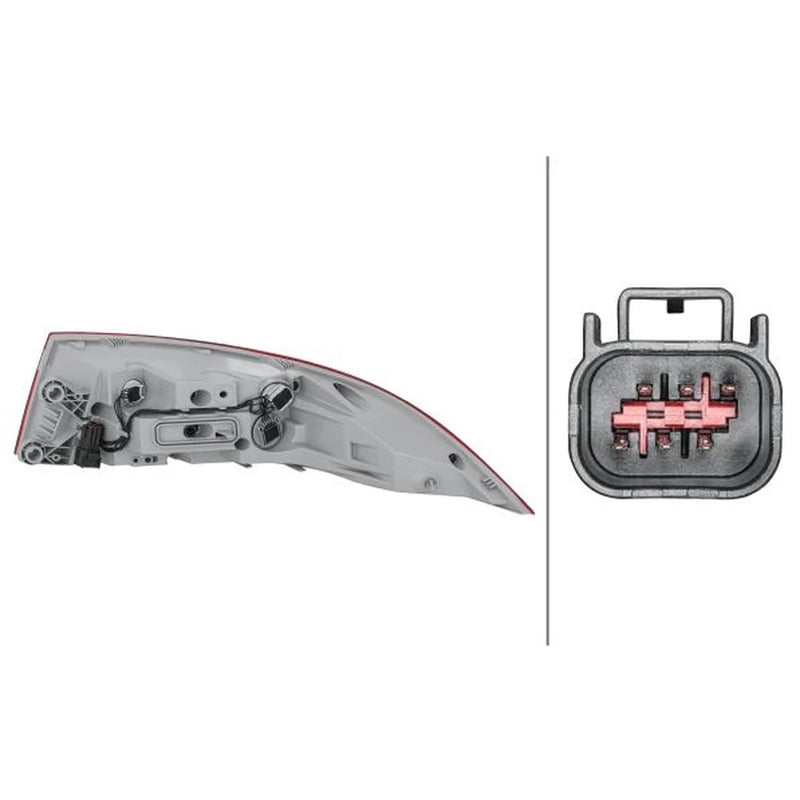 Hella Tail Light / Lamp LED Left 2SK 354 868-031