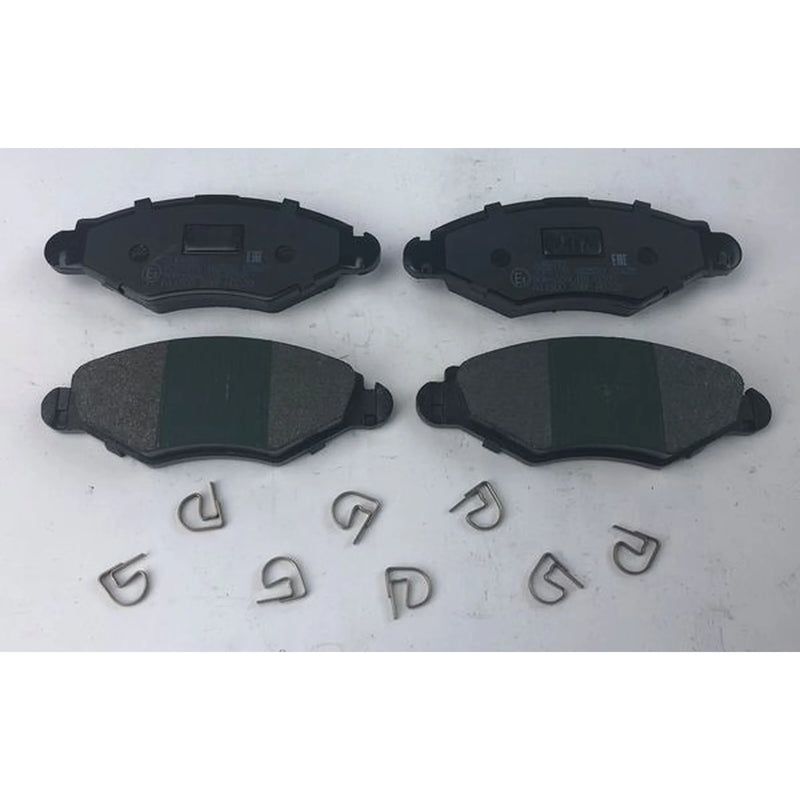 Juratek Front Brake Pad Set fits Peugeot 206 1998-2012 1.1 1.4 1.6 1.9