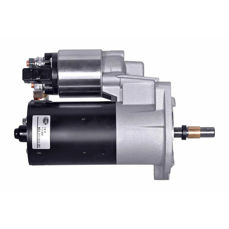 Hella Starter Motor 12V 1.1kW 9 Teeth fits Seat Arosa 1997-2004 1.0 1.4