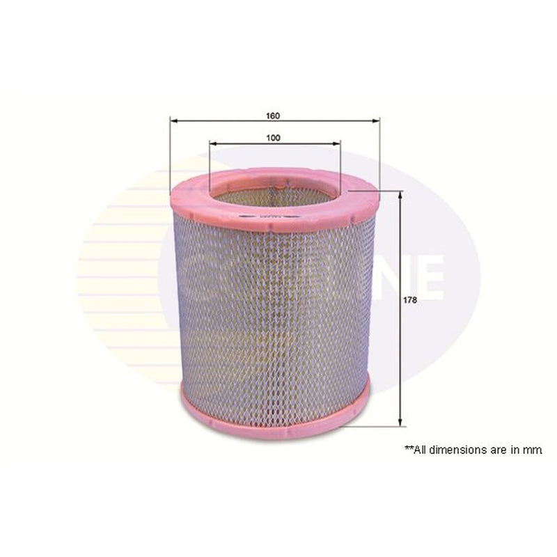 Comline Engine Air Filter fits Alfa Romeo Ar 6 1985-1989 1.9 2.4