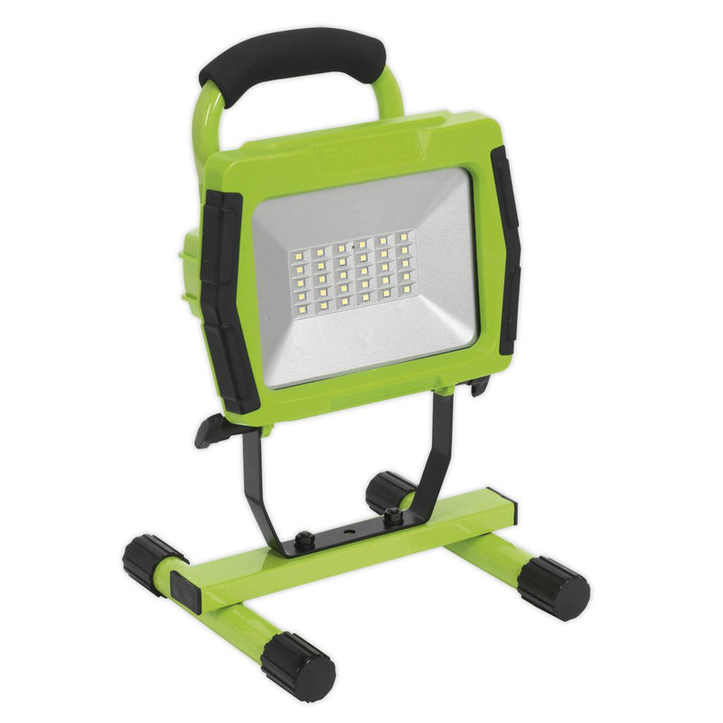 Sealey Rechargeable Portable Floodlight 10W SMD LED Lithium-ion LED109C Sealey - Dynamic Drive