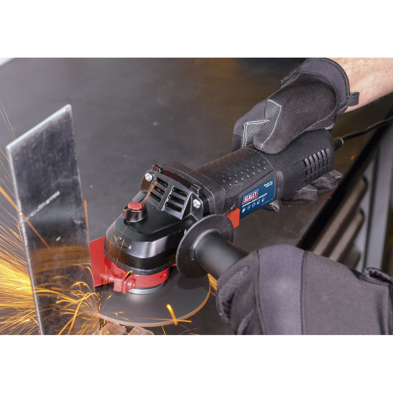 Sealey Angle Grinder115mm 750W/230V Slim Body SGS115 Sealey - Dynamic Drive