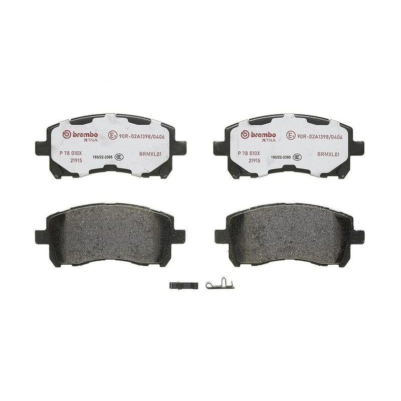Brembo Xtra Front / & Rear / Brake Discs & Pads fits Subaru Outback 2003-2009