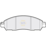 NAPA Front Brake Pad Set fits Nissan Leaf 2017 on