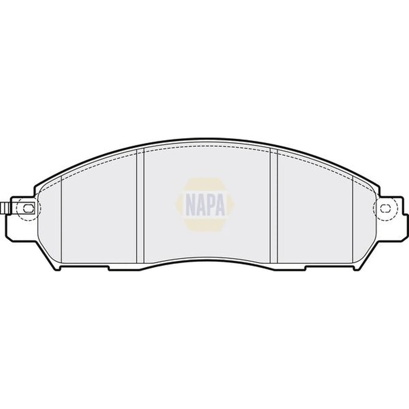 NAPA Front Brake Pad Set fits Nissan Leaf 2017 on